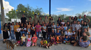 Children at Casa Hogar Dayspring children's home in Mexico