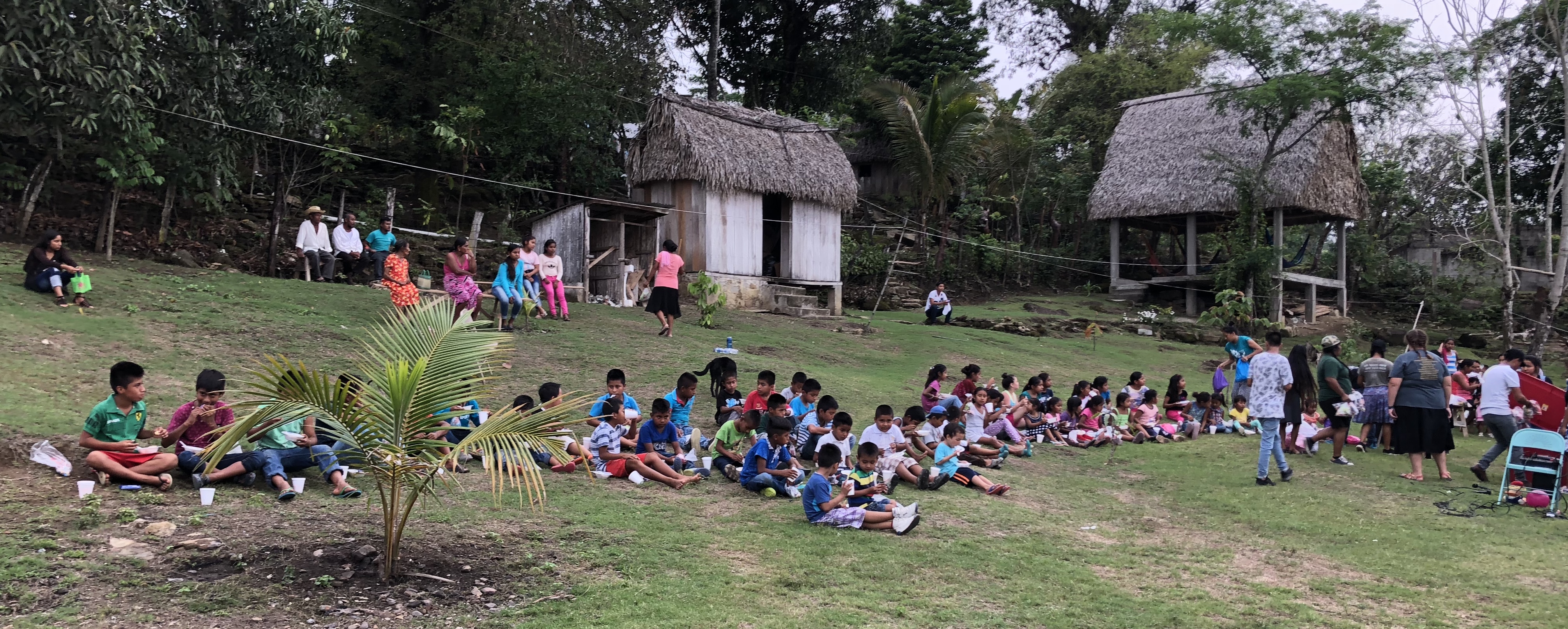Dayspring team at a church event in Mexico