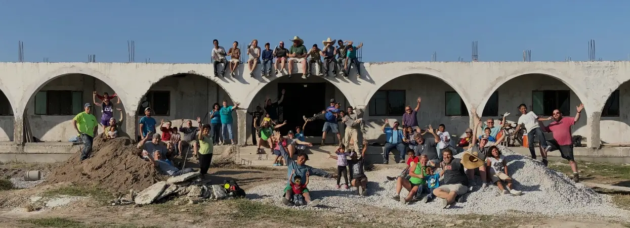 Dayspring mission team gathered in Mexico